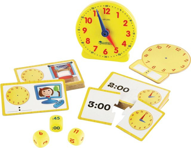 Learning Resources Aktivitätsset, Uhrzeit lernen - Bild 1