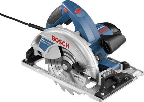 Bosch Professional Handkreissäge GKS 65 GCE mit 1800W und L-BOXX in Blau/Schwarz - Bild 2