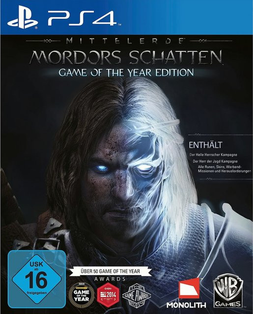 Mittelerde: Mordors Schatten - Game Of The Year Edition von Warner Bros. Entertainment UK Limited (Action-Adventure) - Bild 1