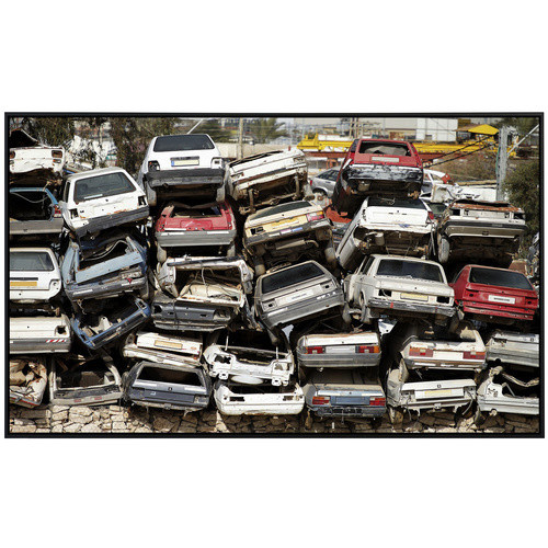 papermoon EcoHeat Infrarotheizung Autowracks mit Matt-Effekt in Bunt, App-Steuerung und Überhitzungsschutz - Bild 2
