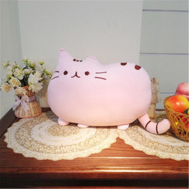 Kidsly Fette Katze Plüschtier, Rosa, 1-teiliges Set, ab 14 Jahren - Bild 1