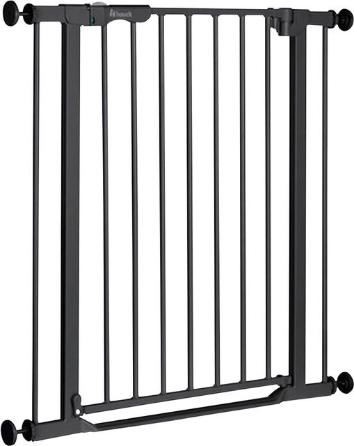Hauck Tür- und Treppenschutzgitter Clear Step Autoclose 2, Schwarz/Transparent, Breite: 80 cm - Bild 6