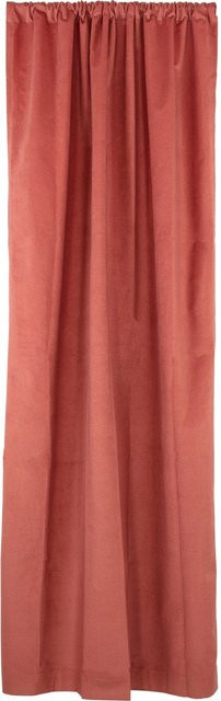 OBI Vorhang mit Tunnelzug in Terracotta, 2er-Set, Blackout, Breite: 135 cm, Höhe: 250 cm - Bild 1