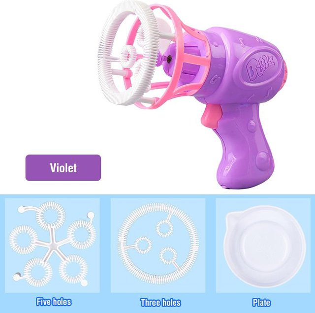 Linyi toy car 2-in-1 Blasenblasen in Blasen, automatische Seifenblasenmaschine, ab 3 Jahre - Bild 1