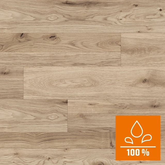 Kaindl Poseidon Laminat Barbados Oak Wasserfest 7 mm in Braun - Bild 1
