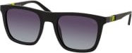 Fila SFI 527 U28P Sonnenbrille, Quadratisch, Herren, Vollrand, Schwarz, Grau, Kunststoff - Bild 1