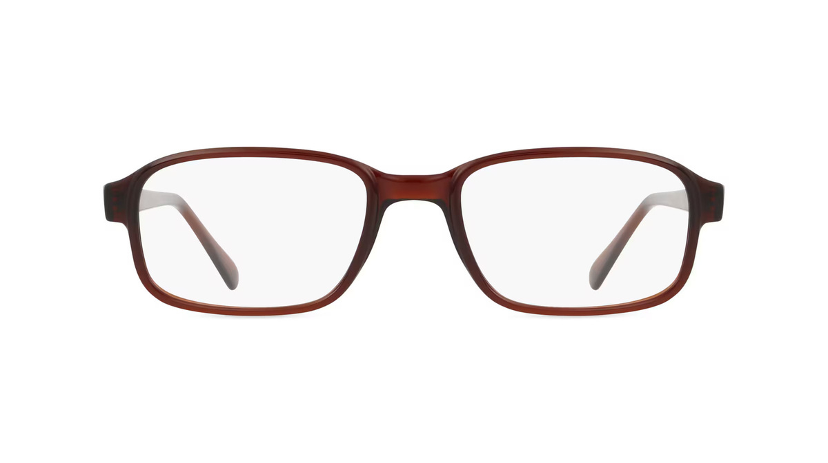Fielmann MC 596 CL Korrektionsbrille Herren, Vollrand, Quadratisch, Kunststoff, braun, transparent - Bild 1