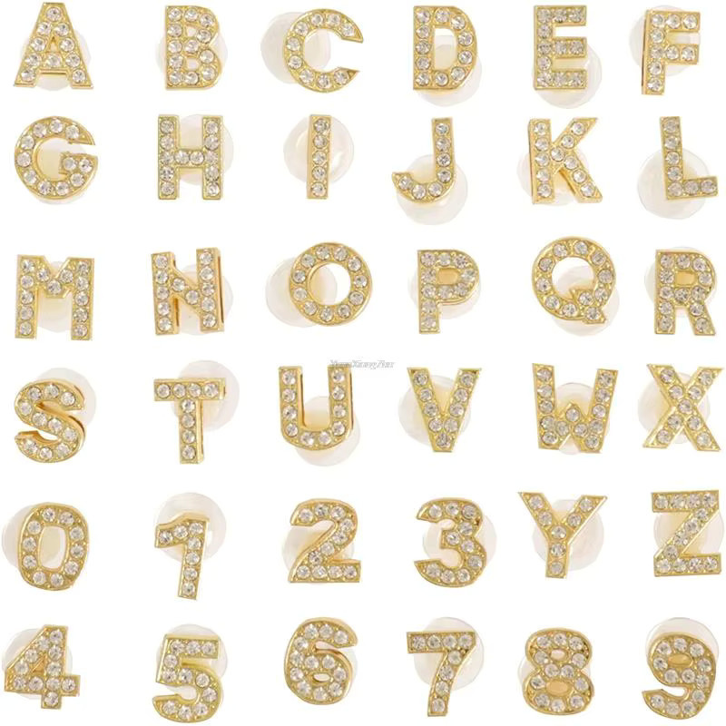 SMATLELF Schuh Charms, A-Z Buchstaben, PVC, Kinder - Bild 2