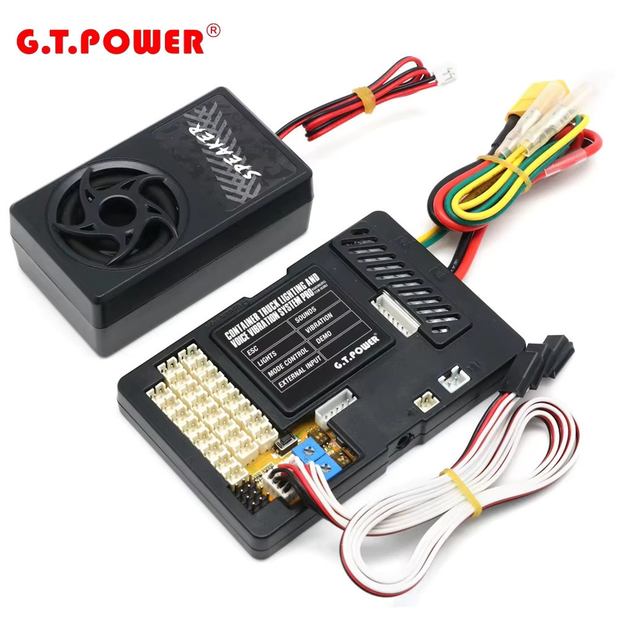 G.T.Power Container Truck, RC-Truck, mit Beleuchtungs- und Sprachvibrationssystem Pro, Telefon APP-Steuerung - Bild 3