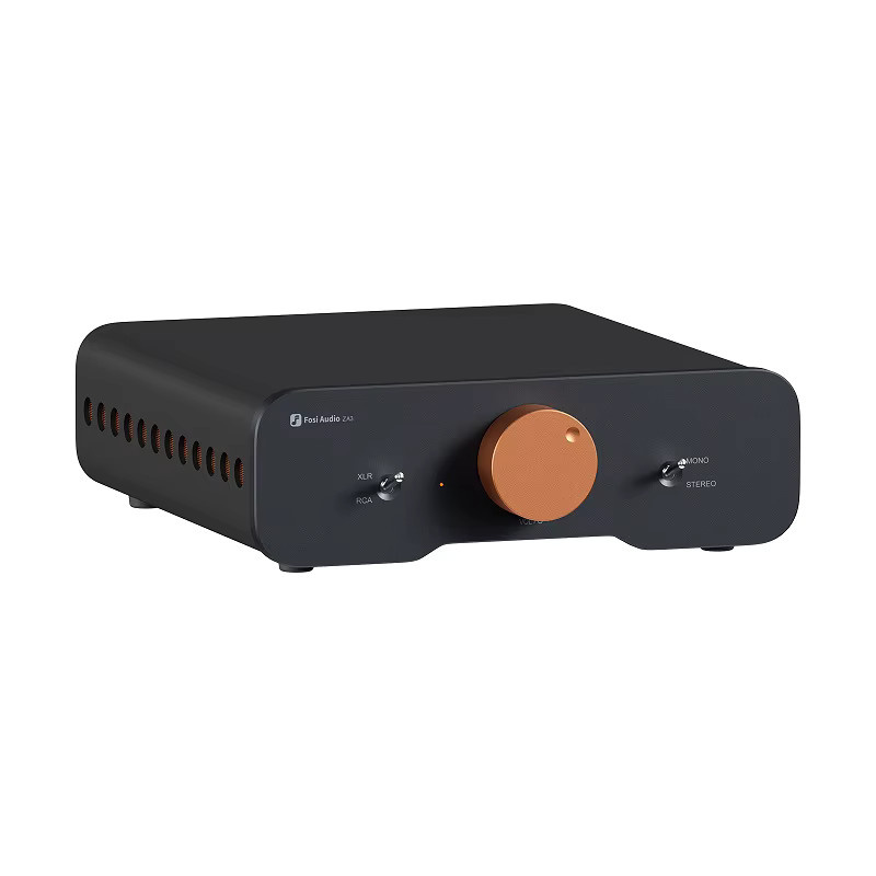 Fosi Audio Stereo-Leistungsverstärker TPA3255 Klasse D HiFi-Audio-Verstärker in Schwarz mit XLR/RCA/Symmetrischem Eingang - Bild 6