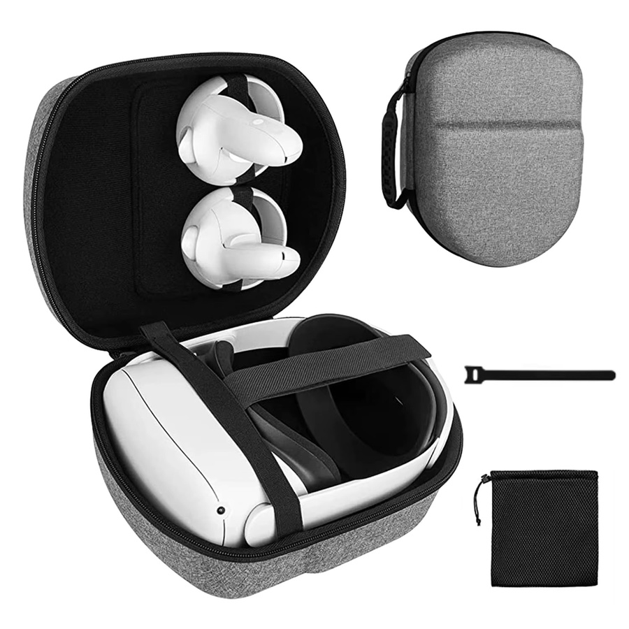 Meta Aufbewahrungstasche für Quest 3 und Quest 2 VR-Brillen in Schwarz oder Grau - Bild 6