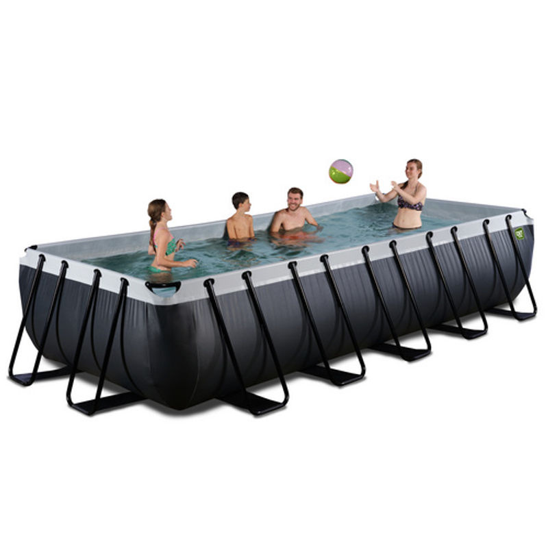 EXIT Toys Black Leather Pool mit Filterpumpe, schwarz, B/T/H: 540 x 250 x 100 cm - Bild 2