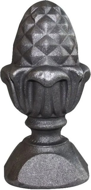 FeNau Zaunspitze aus Stahl in Grau, B/T/H: 2,8 x 2,8 x 6,0 cm - Bild 1
