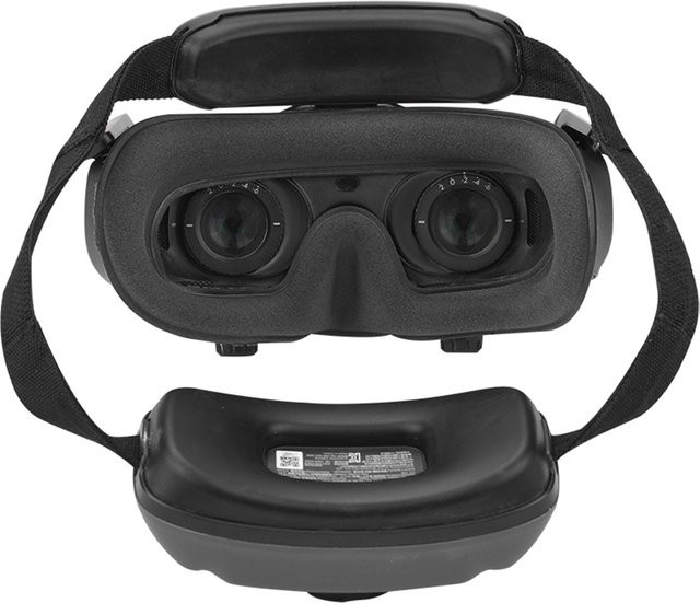 DJI Schwamm-Augenpolster und Gesichtskissenbezug in Schwarz für Goggles 2 und Goggles 3 - Bild 1