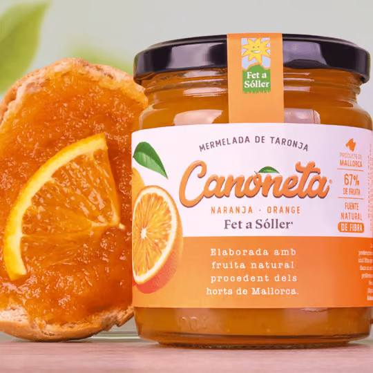 Canoneta Orangen-Zitrusmarmelade 280 g - Bild 2