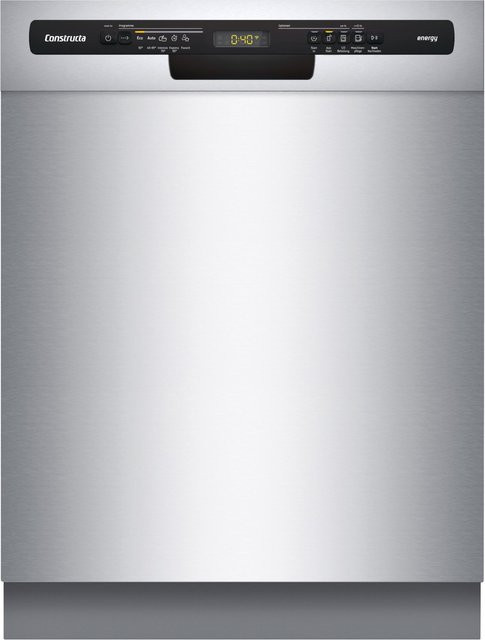 Constructa Unterbau-Geschirrspüler CG5US01HTD in Silber mit Aquastop - Bild 1