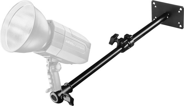 Walimex Pro Deckenstativ in Schwarz aus Metall für Fotostudio und Blitzlicht - Bild 1