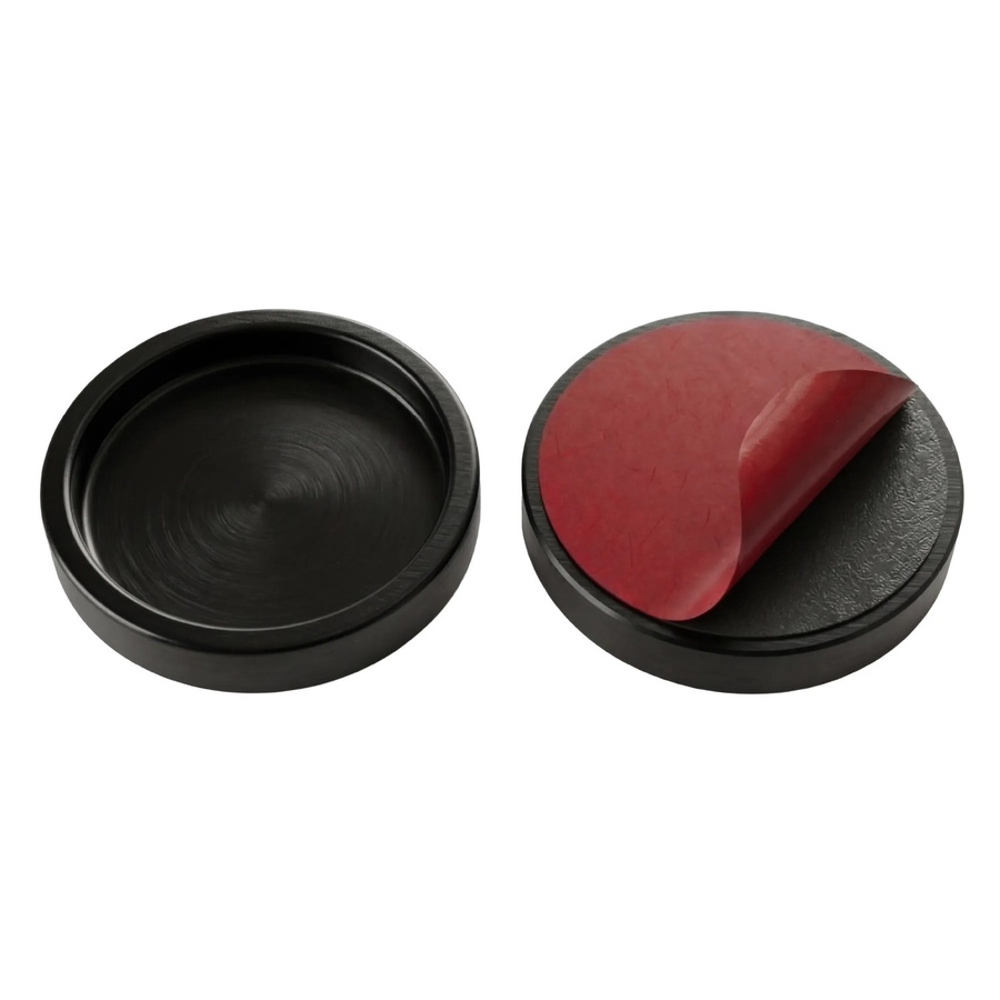 Doorlegro Klebegriffmuschel EasySlide65 in Schwarz Matt, Breite: 6,5 cm - Bild 2