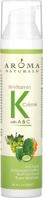 Aroma Naturals Vitamin C, K und Aloe Vera Creme, 94 g, Unisex - Bild 1