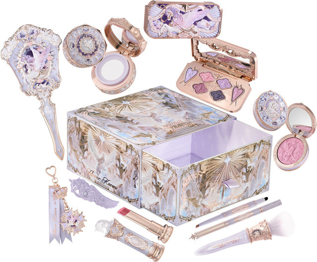 Flower Knows Knight Unicorn Make Up Geschenkset, Puder, Schimmernd - Bild 1