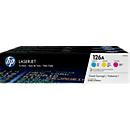HP Original Toner 126A Multipack CF341A in Cyan, Magenta und Gelb - Bild 3