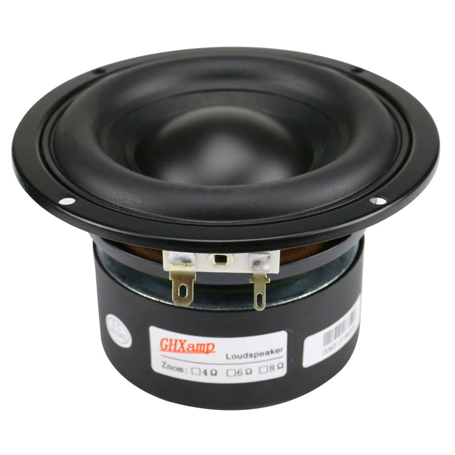 GHXAMP 4 Zoll Woofer Subwoofer Lautsprecher Einheit in Schwarz mit 40 W und 4 Ohm für Computer Multimedia Lautsprecher Upgrade - Bild 2