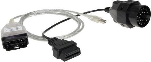Adapter Universe OBD II Interface 7390 für BMW in Schwarz mit USB-C Anschluss - Bild 1
