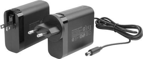 HN Power HNP65F-240 Steckernetzteil in Schwarz mit 24V, 2.7A und 65W - Bild 1