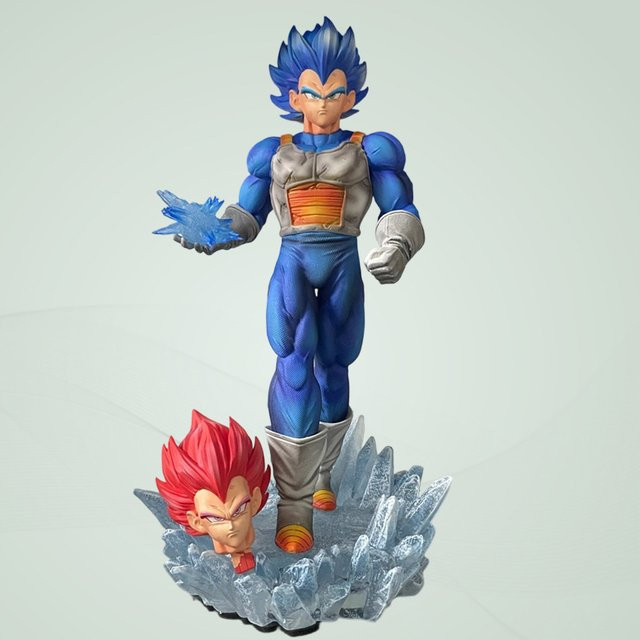 Bandai Dragon Ball Super Saiyan Vegeta GK-Figur, PVC-Statue, 34cm - Bild 1