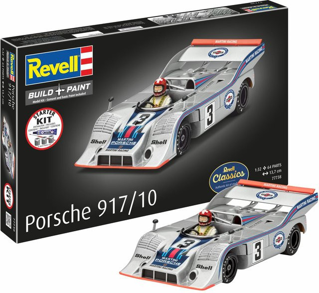 Revell Porsche 917/10 Starter Kit Modellbau 1:32 ab 12 Jahren - Bild 1