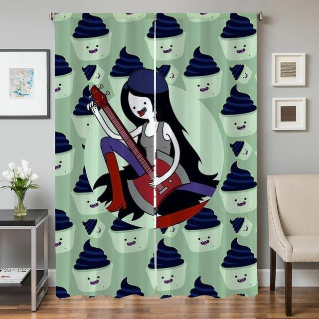 2er-Set Fensterküchenvorhänge A-Abenteuerzeit, halbtransparent, mehrfarbig, Breite: 50 cm, Höhe: 70 cm - Bild 1