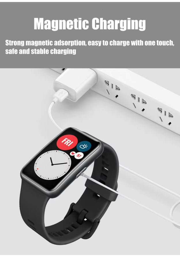 Magnetisches Ladegerät für Huawei Band und Honor Smartwatches in Weiß - Bild 5