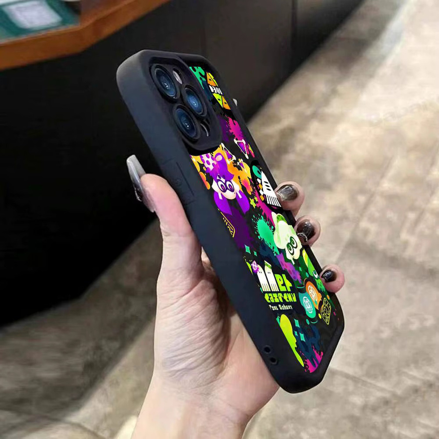 Game S Splatoon Handyhülle für iPhone 17 16 15 14 13 12 11 Pro Max Plus in Multicolour - Bild 4