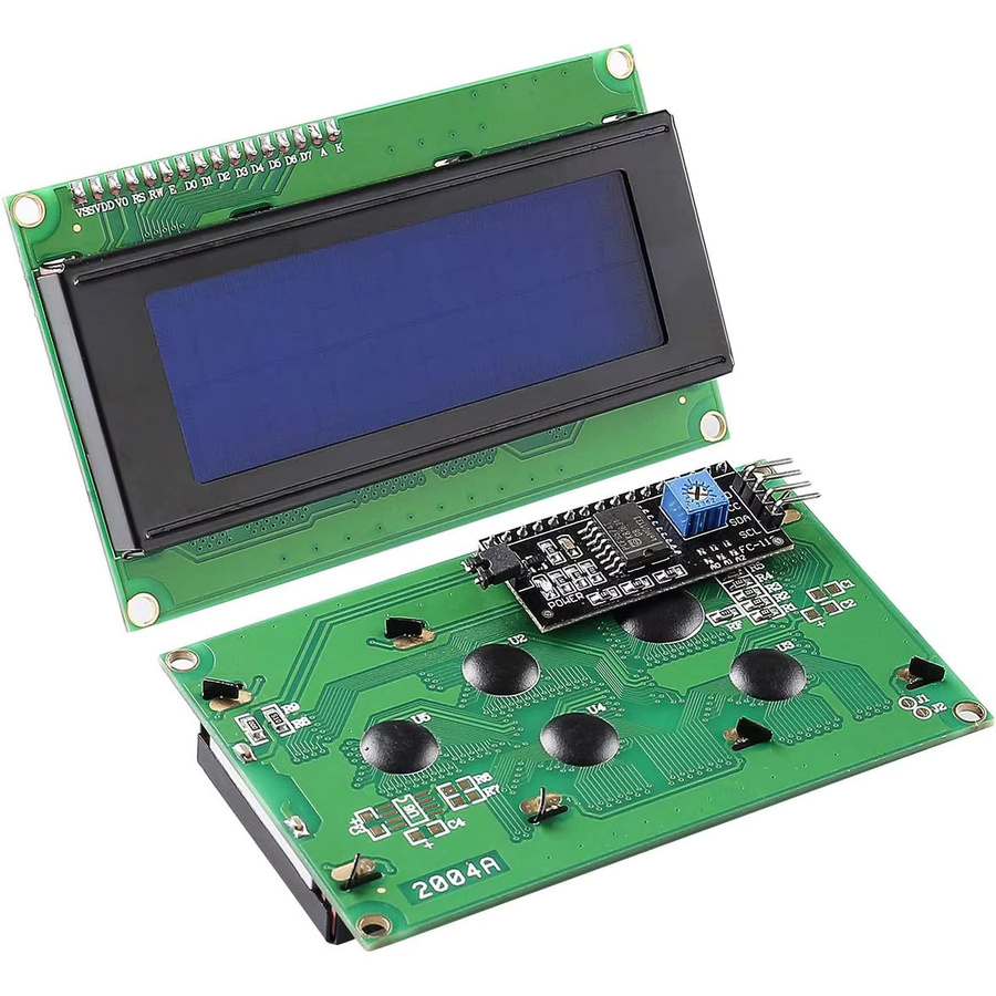 AOKIN 20x4 LCD-Anzeigemodul mit IIC/I2C-Schnittstellenadapter für Arduino R3 - Bild 2