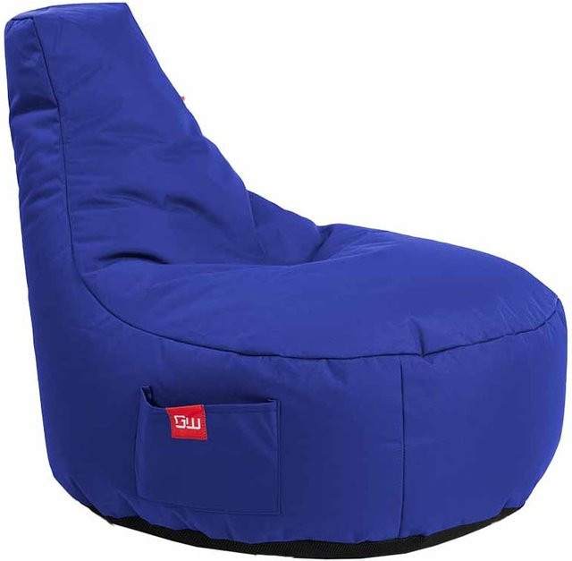 Gamewarez Gaming Sitzsack Alpha in Fabric Blue - Bild 1