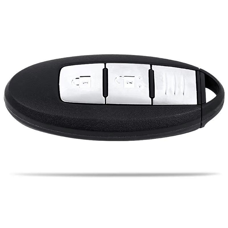 KEYECU Smart Remote Key Fob mit ID46 Chip für Nissan Micra Juke Sentra Patrol Note Navara Tiida, 433,92 MHz, Schwarz - Bild 3