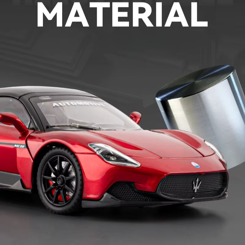 MAKEDA MC20 Sport Auto Modell, 1:24, Metall, Rot - Bild 2