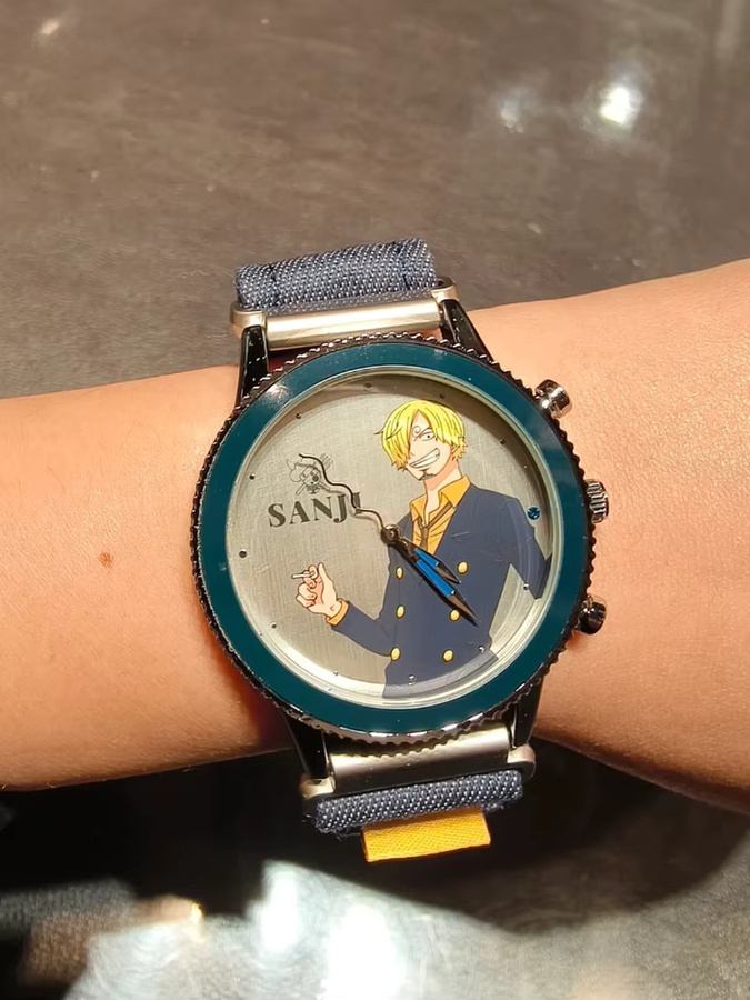 Bandai One Piece Anime Uhr, Luffy Usopp, Blindbox - Bild 3