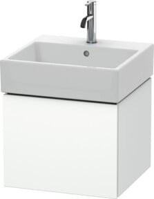 Duravit Waschtischunterschrank L-Cube, Wandhängend, Weiß Matt, B: 48,4 cm, T: 45,9 cm, H: 39,4 cm - Bild 1