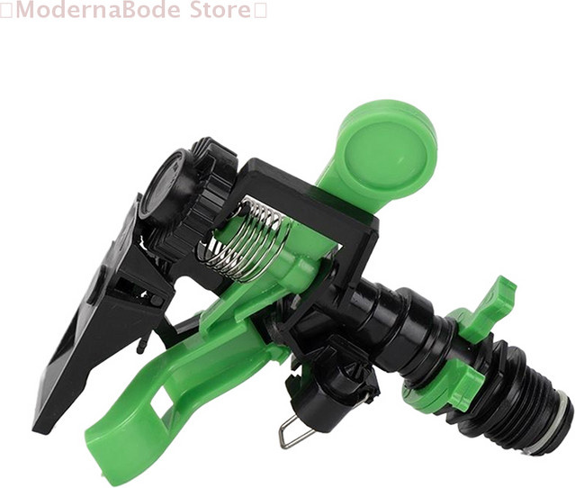 Einstellbarer Rocker-Sprinkler 1/2 Zoll für Landwirtschaft und Garten in Grün - Bild 1