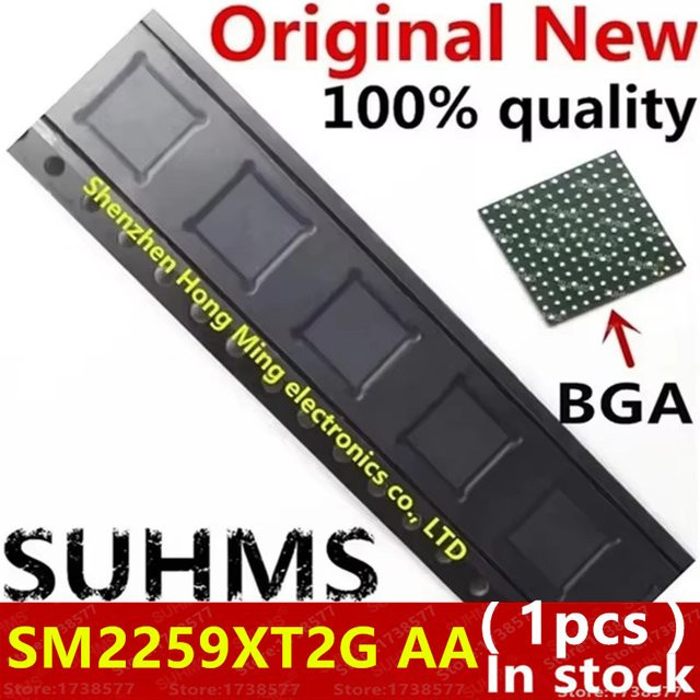 SM2259XT2G-AA BGA Speicherchip in Schwarz - Bild 1