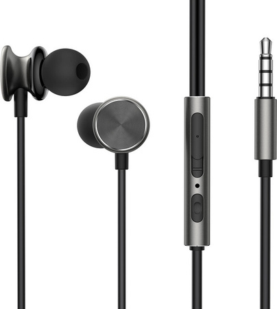 Joyroom JR-EW03 In-Ear Kopfhörer mit 3,5 mm Klinkenanschluss in Grau