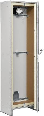 Hager Brandschutzschrank aus Kunststoff in Lichtgrau, B/H/T: 64,8 x 74,8 x 34,9 cm - Bild 1