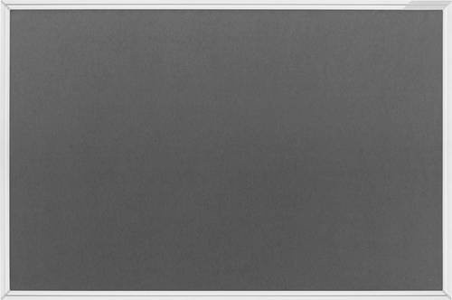Magnetoplan Pinnwand aus Filz in Königsblau und Grau, B: 157,0 cm, H: 150,0 cm, T: 100,0 cm - Bild 1
