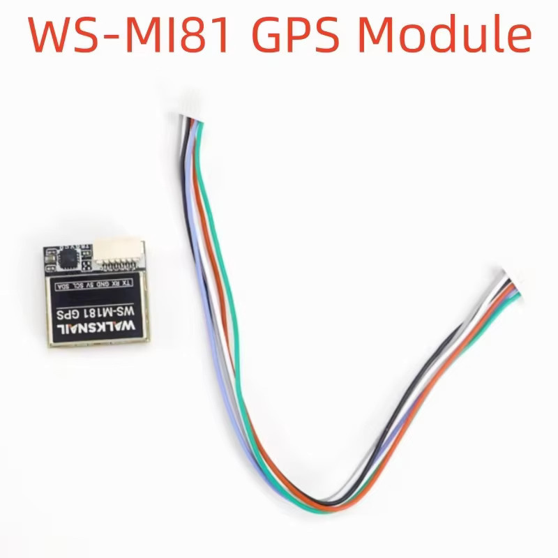 Walksnail WS-M181 GPS M10 GNSS Keramik Antenne mit integriertem QMC5883 Kompass in Schwarz für RC Flugzeuge und FPV Freestyle Long Range DIY - Bild 2