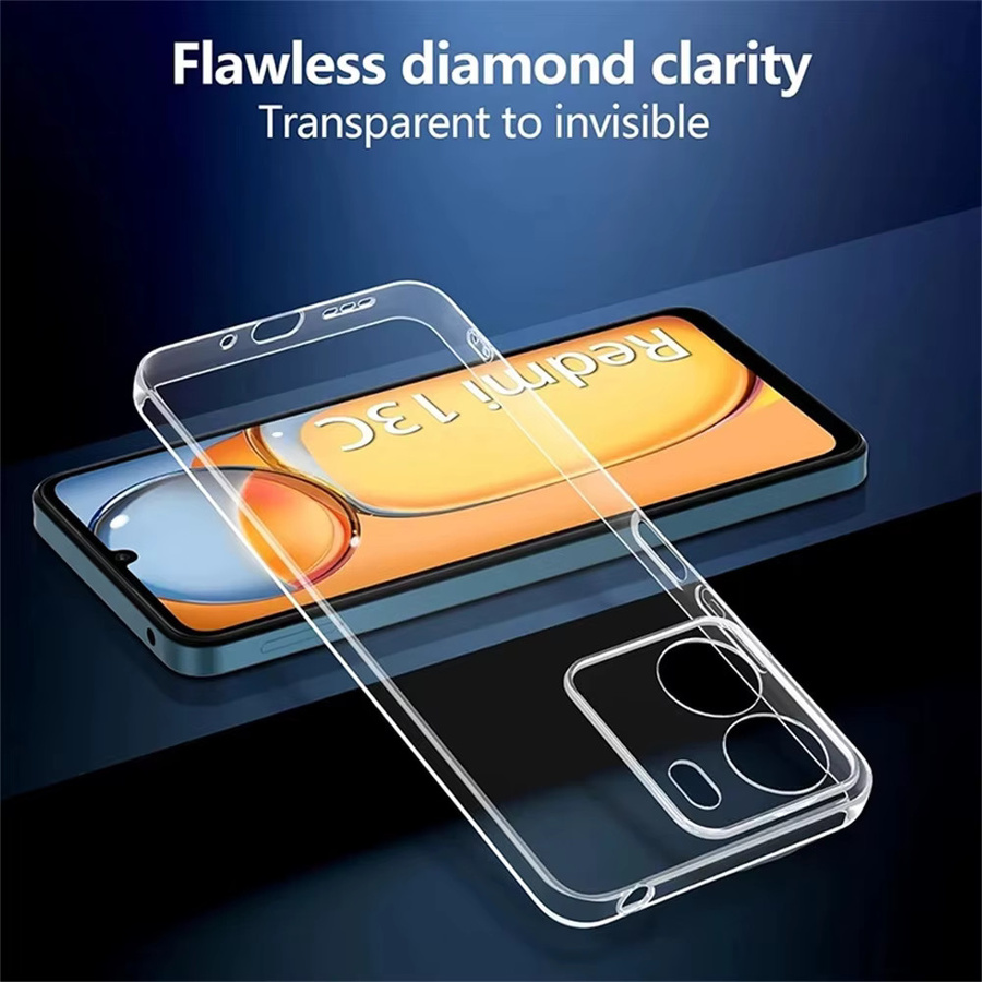 Ultradünne transparente Handyhülle aus weichem TPU für Xiaomi Redmi 15 5G, 14C, 13C, 12C, 10C, 9C und Redmi Turbo 4 K90 K80 K70 Pro Ultra - Bild 6