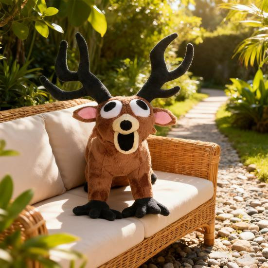 Vogue Wardrobe 99 Nächte im Wald Hirsch, Plüschtier, braun - Bild 7