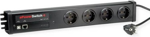 Neol ePowerSwitch-4+ D 19 Office USB-C in Schwarz - Bild 1