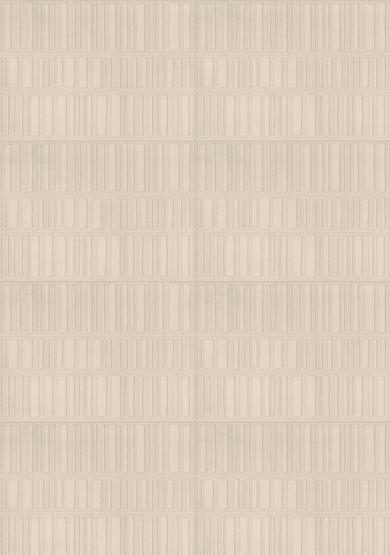 Élitis Tapete Boudoir Suédine RM 1105 03 in Beige mit abstraktem geometrischem Design - Bild 2
