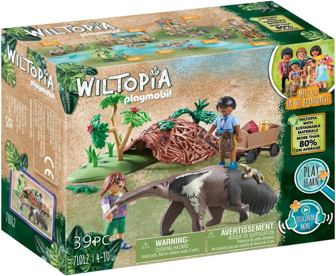 Playmobil Wiltopia 71012 Ameisenbärpflege, Spielbausteine - Bild 1